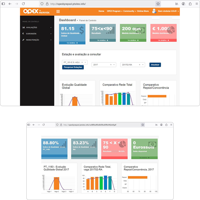 OPEX - Portal de Cliente Mistério